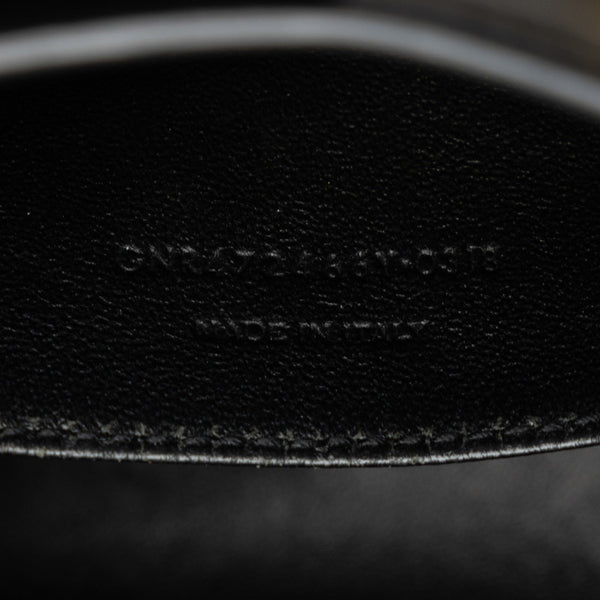 サンローラン モノグラム ベイビーカバス  ハンドバッグ ショルダーバッグ 2WAY 568853 ブラック レザー レディース SAINT LAURENT 【中古】