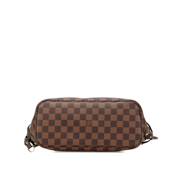ルイ ヴィトン ダミエ ネヴァーフルPM　 トートバッグ ハンドバッグ N41359 エベヌ ブラウン PVC レザー レディース LOUIS VUITTON 【中古】