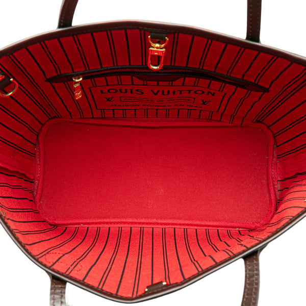 ルイ ヴィトン ダミエ ネヴァーフルPM　 トートバッグ ハンドバッグ N41359 エベヌ ブラウン PVC レザー レディース LOUIS VUITTON 【中古】