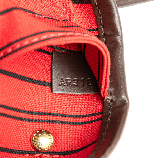 ルイ ヴィトン ダミエ ネヴァーフルPM　 トートバッグ ハンドバッグ N41359 エベヌ ブラウン PVC レザー レディース LOUIS VUITTON 【中古】