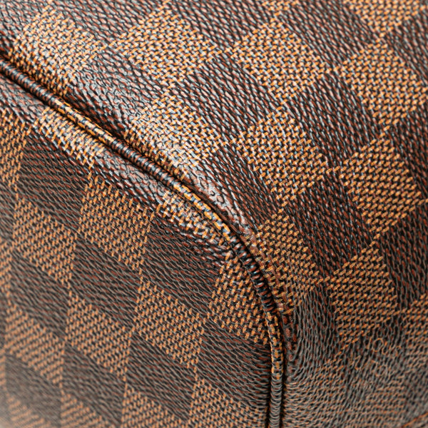 ルイ ヴィトン ダミエ ネヴァーフルPM　 トートバッグ ハンドバッグ N41359 エベヌ ブラウン PVC レザー レディース LOUIS VUITTON 【中古】