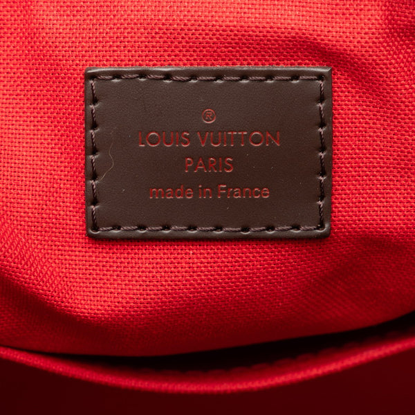 ルイ ヴィトン ダミエ シエナMM ハンドバッグ ショルダーバッグ 2WAY N41546 エベヌ ブラウン PVC レザー レディース LOUIS VUITTON 【中古】