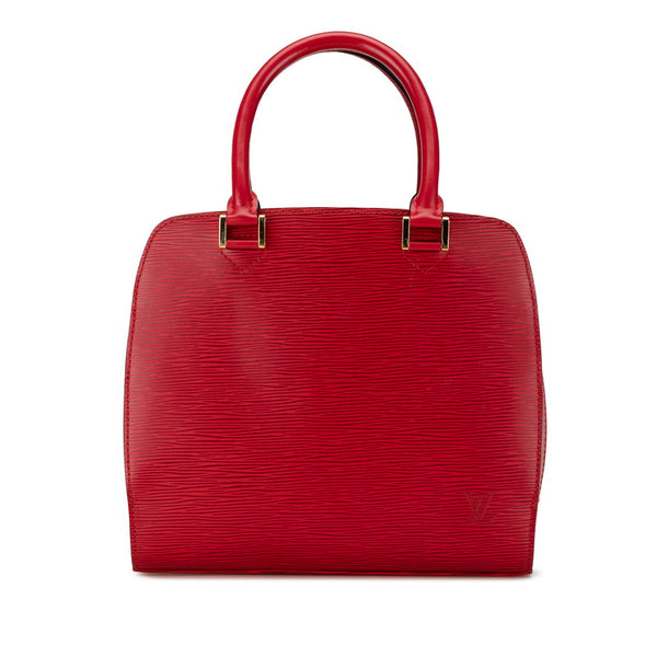 ルイ ヴィトン エピ ポンヌフ ハンドバッグ N52053 ブラウン 茶 レザー レディース LOUIS VUITTON 【中古】