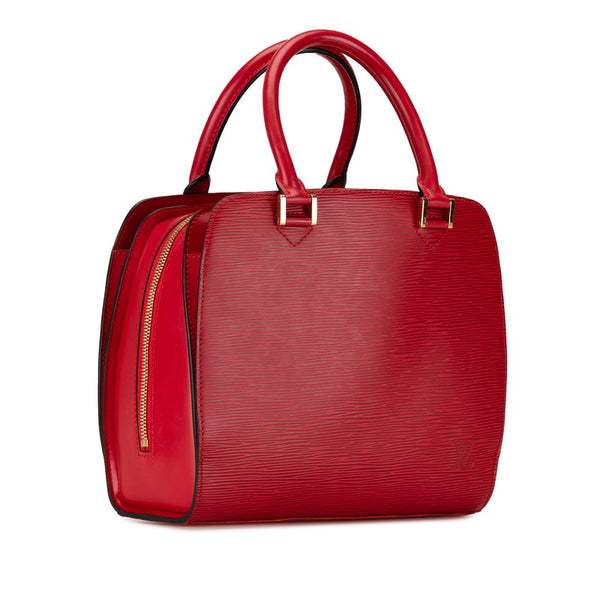 ルイ ヴィトン エピ ポンヌフ ハンドバッグ N52053 ブラウン 茶 レザー レディース LOUIS VUITTON 【中古】