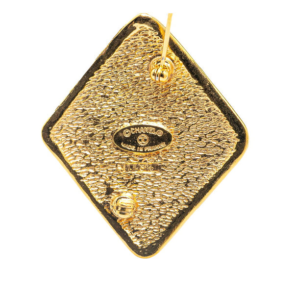 シャネル ヴィンテージ ココマーク ブローチ ゴールド メッキ レディース CHANEL 【中古】