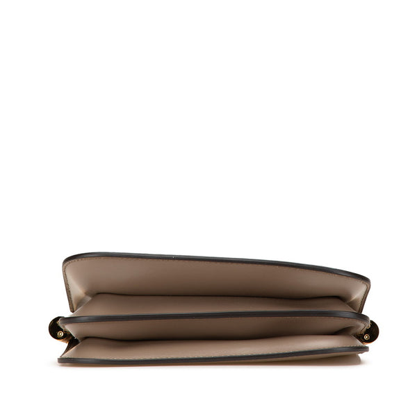 フェンディ エフイズ ショルダーバッグ 8BT349 ブラウン レザー レディース FENDI 【中古】