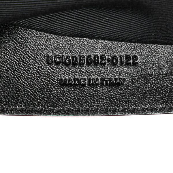 サンローラン YSLロゴ 花 フラワー チェーン ワンショルダーバッグ ライトブルー マルチカラー ポリアミド レディース SAINT LAURENT 【中古】