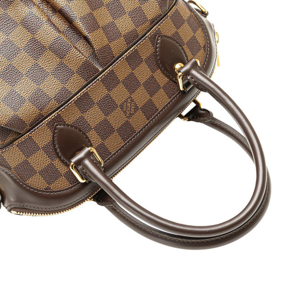 ルイ ヴィトン ダミエ トレヴィPM ハンドバッグ ショルダーバッグ 2WAY  N51997 ブラウン PVC レザー レディース LOUIS VUITTON 【中古】