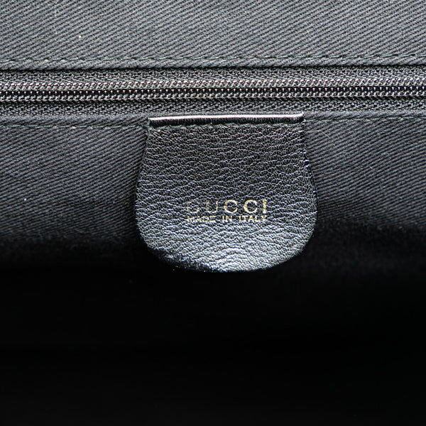 グッチ バンブー リュック バックパック 003 2058 0016 ブラック レザー レディース GUCCI 【中古】