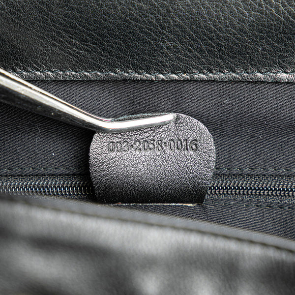 グッチ バンブー リュック バックパック 003 2058 0016 ブラック レザー レディース GUCCI 【中古】