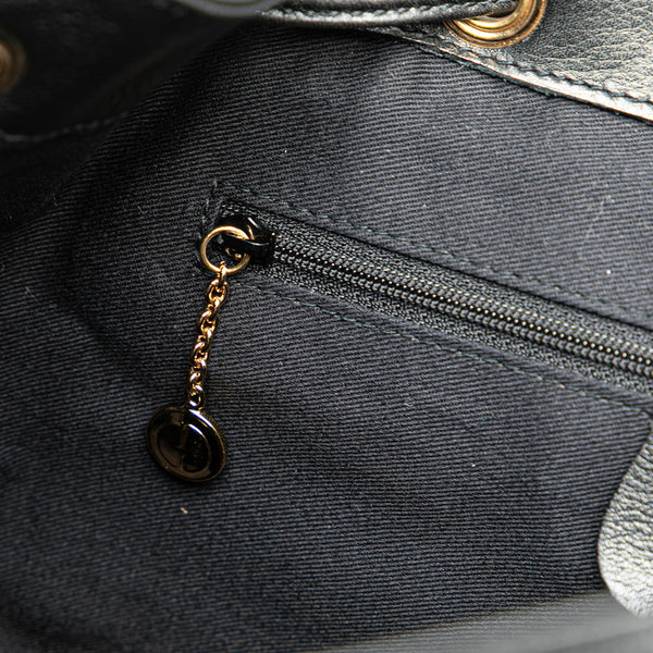 グッチ バンブー リュック バックパック 003 2058 0016 ブラック レザー レディース GUCCI 【中古】