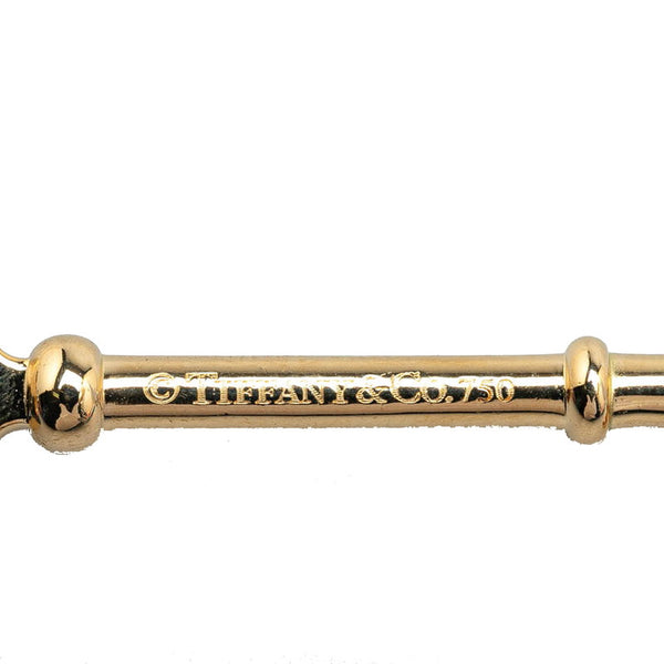 ティファニー ハートキー ペンダントトップ K18YG イエローゴールド レディース TIFFANY&Co. 【中古】