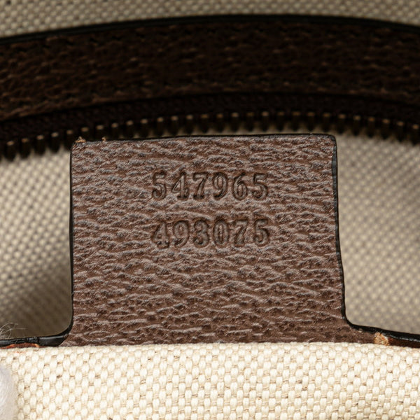 グッチ GGスプリーム オフィディア リュック バックパック 547965 ベージュ ブラウン PVC レザー レディース GUCCI 【中古】