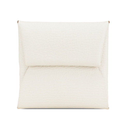 エルメス バスティア コインケース マッシュルーム シルバー金具 シェーブル レディース HERMES 【中古】