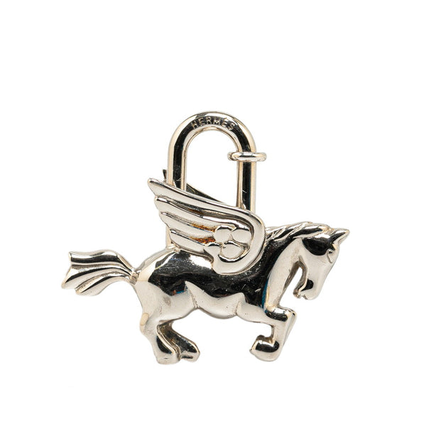 エルメス ペガサスカデナ 1993年限定 チャーム シルバー メタル レディース HERMES 【中古】