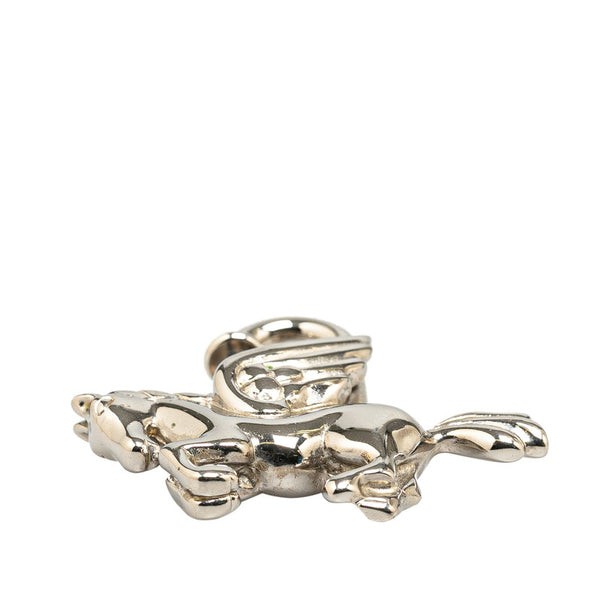 エルメス ペガサスカデナ 1993年限定 チャーム シルバー メタル レディース HERMES 【中古】