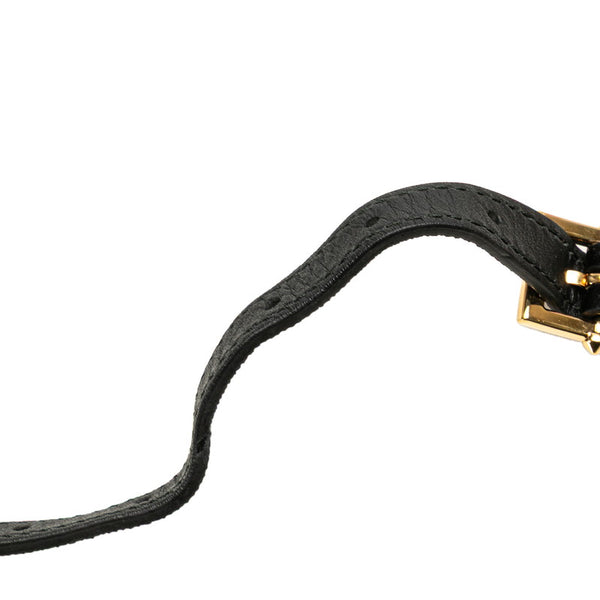 グッチ オフィディア シェリーライン 斜め掛け ショルダーバッグ 499621 レッド ブラック スウェード レザー レディース GUCCI 【中古】