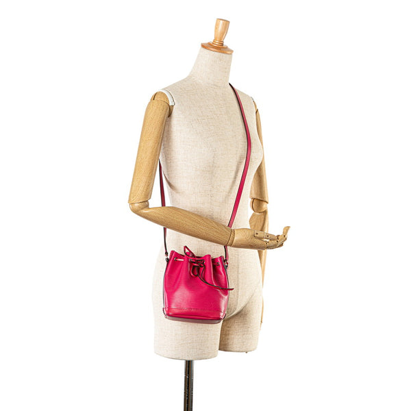 ルイ ヴィトン エピ ナノノエ ショルダーバッグ M42573 ホットピンク レザー レディース LOUIS VUITTON 【中古】