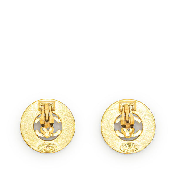 シャネル ココマーク イヤリング ゴールド メッキ レディース CHANEL 【中古】