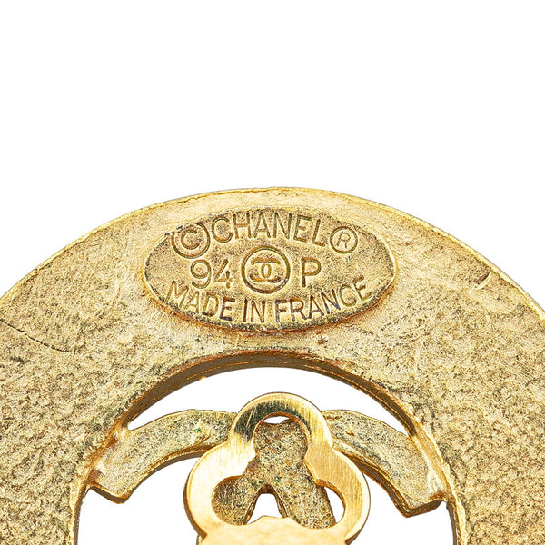 シャネル ココマーク イヤリング ゴールド メッキ レディース CHANEL 【中古】