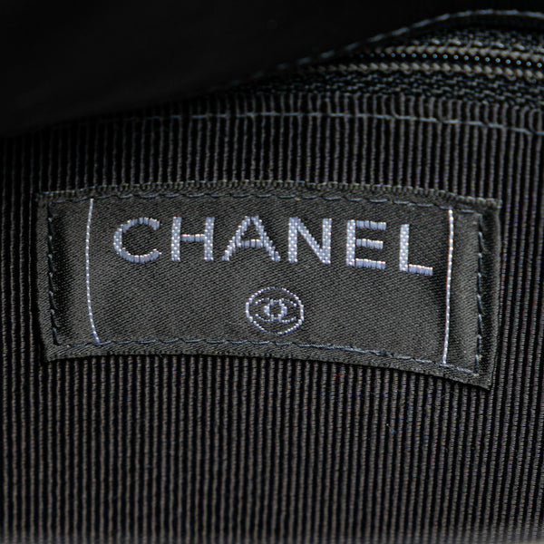 シャネル 2.55 チョコバー 斜め掛け チェーン ショルダーバッグ ブラック ラムスキン レディース CHANEL 【中古】