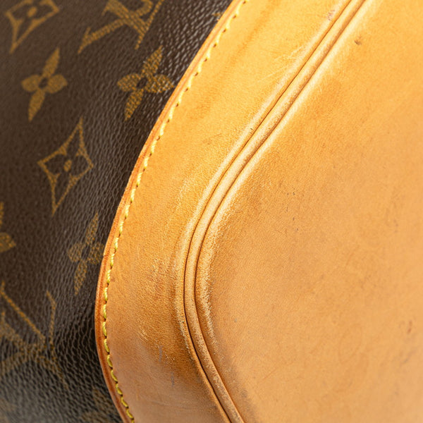 ルイ ヴィトン モノグラム アルマMM ハンドバッグ M40878 ブラウン PVC レザー レディース LOUIS VUITTON 【中古】