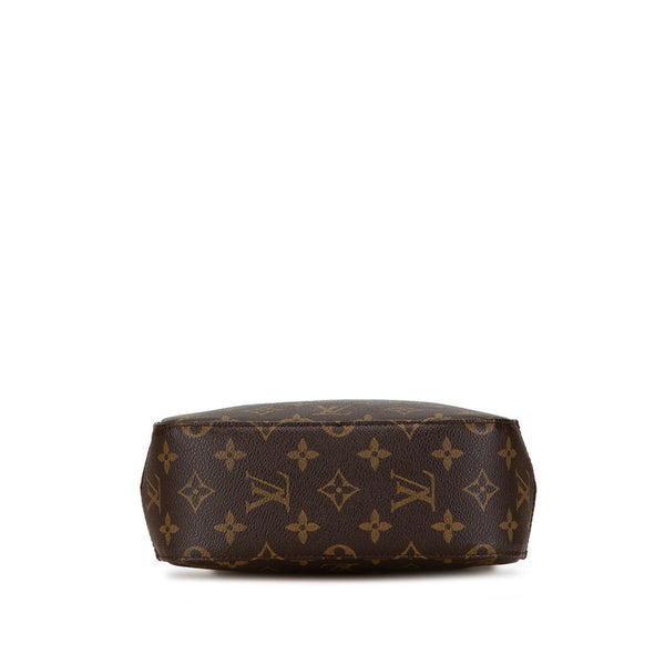 ルイ ヴィトン モノグラム スポンティーニ ハンドバッグ ショルダーバッグ 2WAY M47500 ブラウン PVC レザー レディース LOUIS VUITTON 【中古】