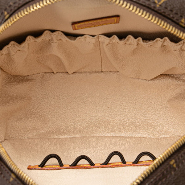 ルイ ヴィトン モノグラム スポンティーニ ハンドバッグ ショルダーバッグ 2WAY M47500 ブラウン PVC レザー レディース LOUIS VUITTON 【中古】