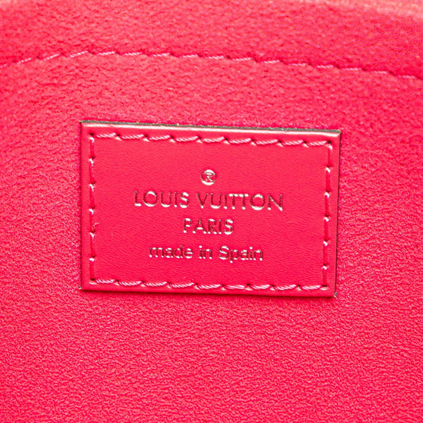ルイ ヴィトン モノグラム エピ サンミシェル ショルダーバッグ M43578 フリージア ブラウン PVC レザー レディース LOUIS VUITTON 【中古】