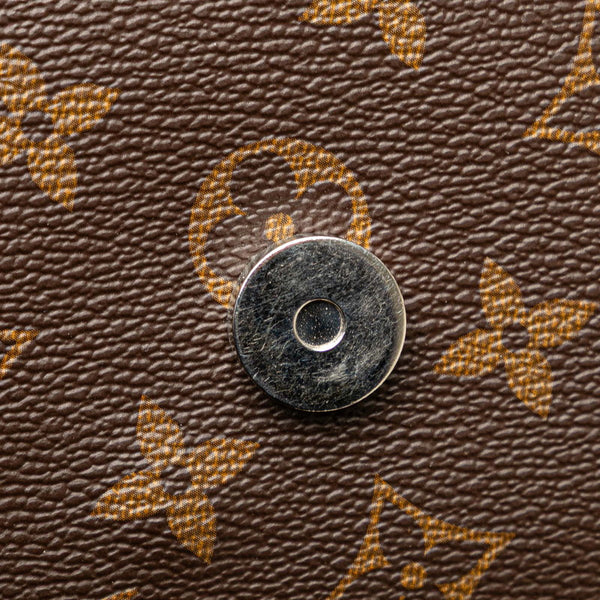 ルイ ヴィトン モノグラム エピ サンミシェル ショルダーバッグ M43578 フリージア ブラウン PVC レザー レディース LOUIS VUITTON 【中古】