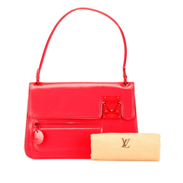 ルイ ヴィトン モノグラム グラセオプアート パウチー ハンドバッグ M92817 レッド レザー レディース LOUIS VUITTON 【中古】