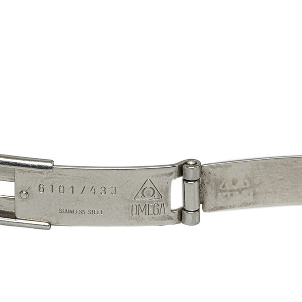 オメガ 腕時計 クオーツ ゴールド文字盤 ステンレススチール メッキ レディース OMEGA 【中古】