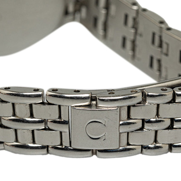 オメガ 腕時計 クオーツ ゴールド文字盤 ステンレススチール メッキ レディース OMEGA 【中古】