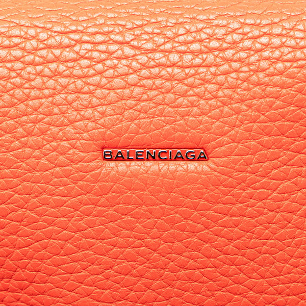 バレンシアガ 斜め掛け ショルダーバッグ 408691 レッド レザー レディース BALENCIAGA 【中古】