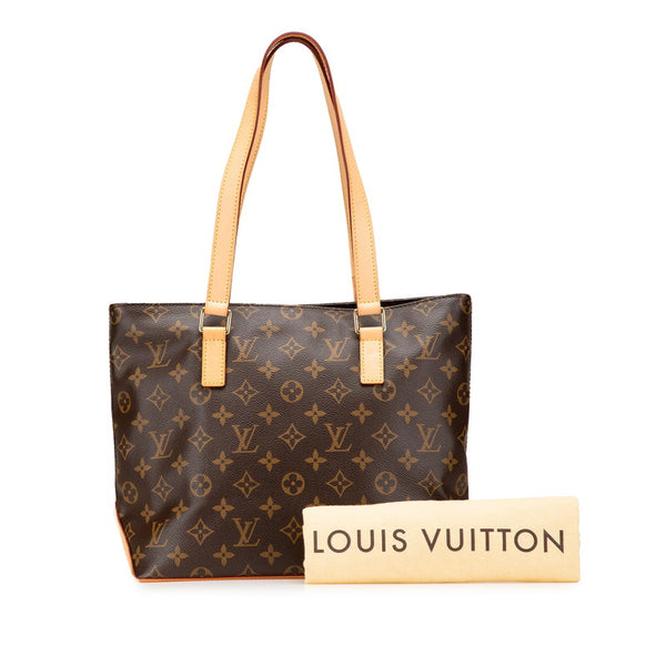 ルイ ヴィトン モノグラム カバピアノ ハンドバッグ トートバッグ M51148 ブラウン PVC レザー レディース LOUIS VUITTON 【中古】