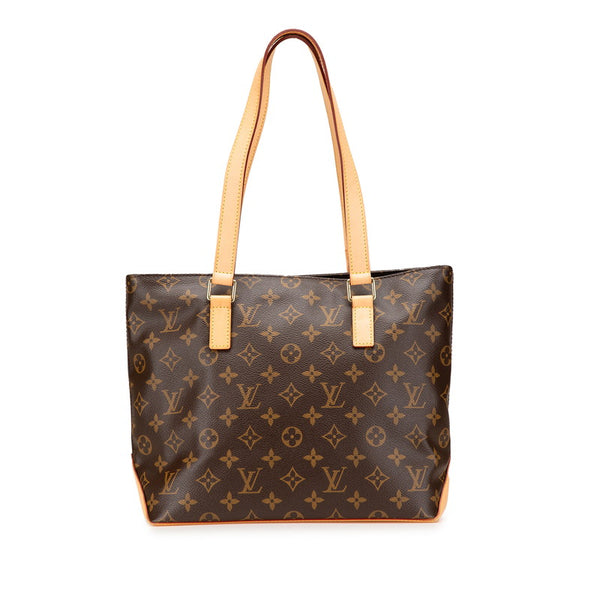 ルイ ヴィトン モノグラム カバピアノ ハンドバッグ トートバッグ M51148 ブラウン PVC レザー レディース LOUIS VUITTON 【中古】