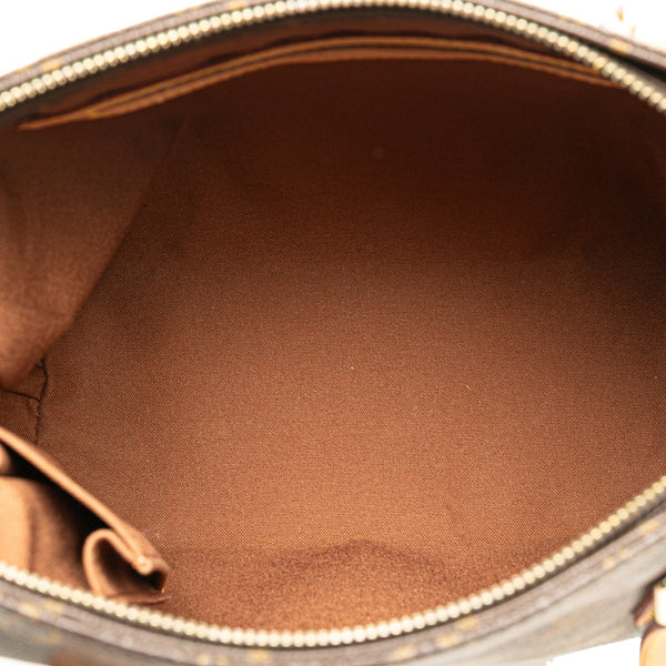 ルイ ヴィトン モノグラム カバピアノ ハンドバッグ トートバッグ M51148 ブラウン PVC レザー レディース LOUIS VUITTON 【中古】