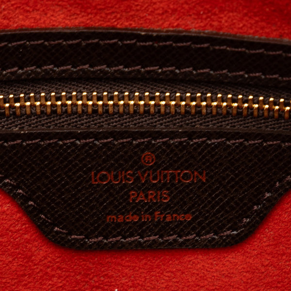 ルイ ヴィトン ダミエ トリアナ ハンドバッグ N51155 ブラウン PVC レザー レディース LOUIS VUITTON 【中古】