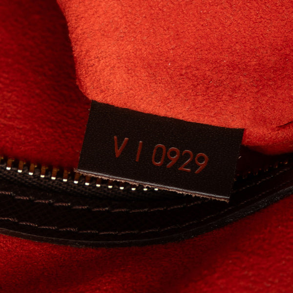 ルイ ヴィトン ダミエ トリアナ ハンドバッグ N51155 ブラウン PVC レザー レディース LOUIS VUITTON 【中古】