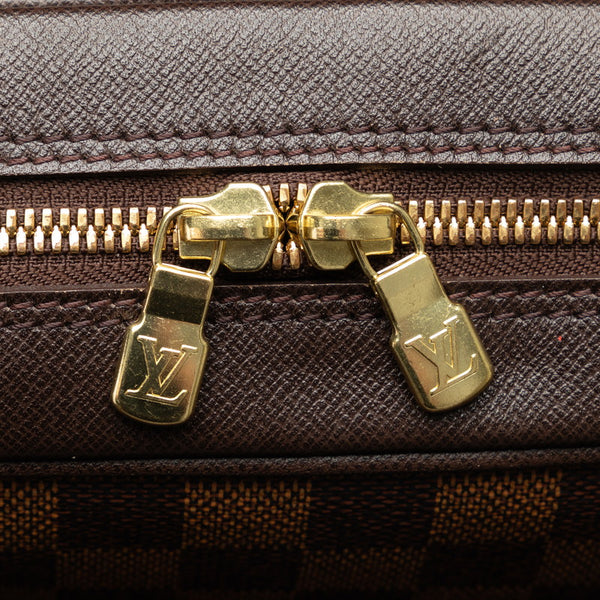 ルイ ヴィトン ダミエ トリアナ ハンドバッグ N51155 ブラウン PVC レザー レディース LOUIS VUITTON 【中古】