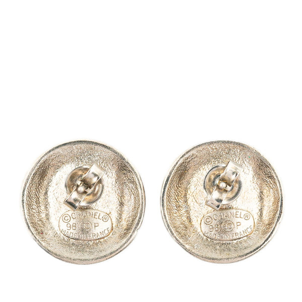シャネル ヴィンテージ ココマーク  ピアス シルバー メタル レディース CHANEL 【中古】