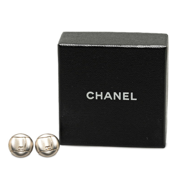 シャネル ヴィンテージ ココマーク  ピアス シルバー メタル レディース CHANEL 【中古】