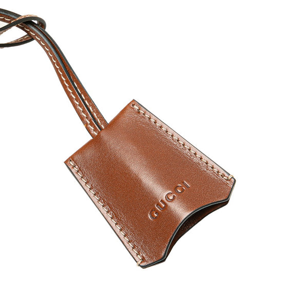 グッチ GGスプリーム リュック バックパック 498194 ブラウン ブラック PVC レザー レディース GUCCI 【中古】