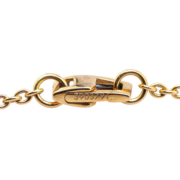 ルイ ヴィトン モノグラム サン ナクレ ネックレス Q93520 K18PG ピンクゴールド レディース LOUIS VUITTON 【中古】