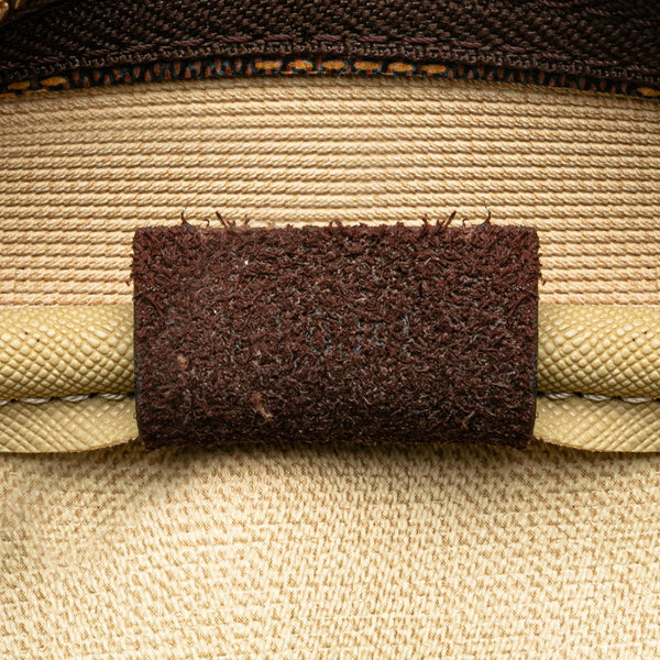 ルイ ヴィトン ダミエ ドーヴィル SPO ハンドバッグ N47272 ブラウン PVC レザー レディース LOUIS VUITTON 【中古】