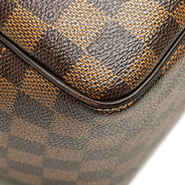 ルイ ヴィトン ダミエ ドーヴィル SPO ハンドバッグ N47272 ブラウン PVC レザー レディース LOUIS VUITTON 【中古】