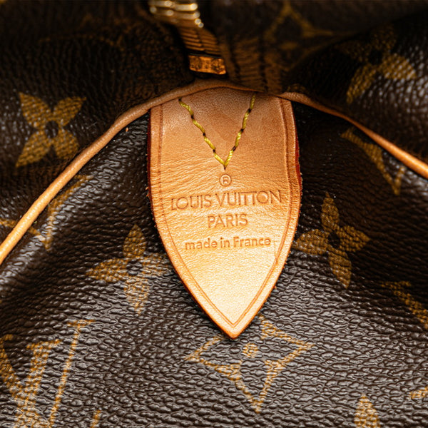 ルイ ヴィトン モノグラム キ－ポル 45 ボストンバッグ トラベルバッグ M41428 ブラウン PVC レザー レディース LOUIS VUITTON 【中古】