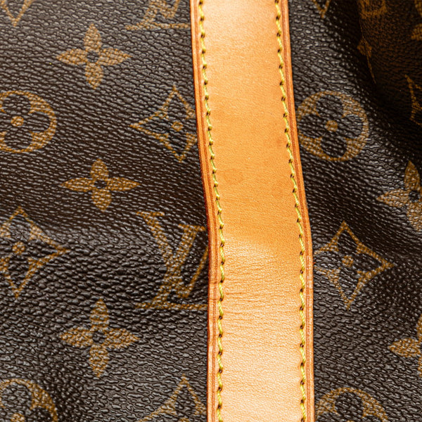 ルイ ヴィトン モノグラム キ－ポル 45 ボストンバッグ トラベルバッグ M41428 ブラウン PVC レザー レディース LOUIS VUITTON 【中古】