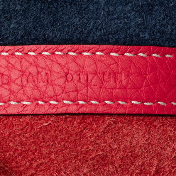 エルメス ピコタンロックPM カザック ハンドバッグ ローズエクストリーム ブルーニュイ レッド ブラック トリヨンクレマンス レディース HERMES 【中古】