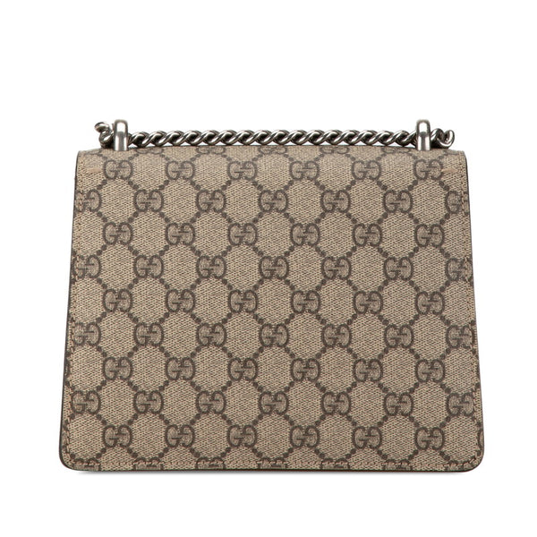 グッチ GGスプリーム ディオニュソス チェーンショルダーバッグ 421970 ベージュ レッド PVC レザー レディース GUCCI 【中古】